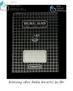 Gambar Atk Bintang Obor Buku Tulis Kwarto 50 Lembar Hard Cover Beli di Toko Bina Mandiri Stationery harga murah semua peralatan sekolah lengkap