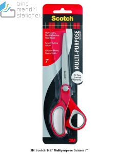 Katalog 3M Scotch harga murah & terjangkau, Image ATK Sekolah SIPLAH 3M Scotch 1427 Multipurpose Scissor 7 inch harga normal 42500 di Distributor ATK Bina Mandiri Stationery