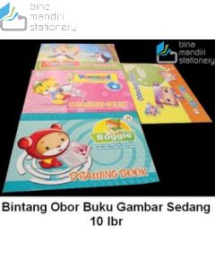 Gambar Atk Bintang Obor Buku Gambar Sedang 10 Lembar Sketchbook Sketsa Beli di Toko Bina Mandiri Stationery harga murah semua peralatan sekolah lengkap