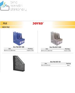Foto Tempat File3 Sekat Joyko Box File BOF-3GR merek Joyko