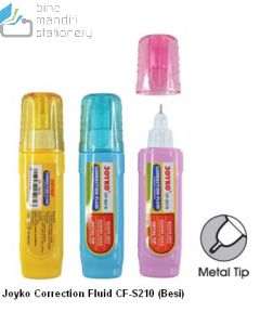 Gambar Tip-ex Penghapus Pulpen Cair Joyko Correction Fluid CF-S210 (Besi) merek Joyko