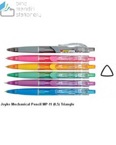 Jual Pensil Cetek Mekanik Joyko Mechanical Pencil MP-11 (0.5) Triangle terlengkap di toko alat tulis