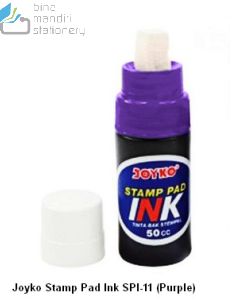 Gambar Tinta Stempel Violet Ungu Joyko Stamp Pad Ink SPI-11 Purple merek Joyko