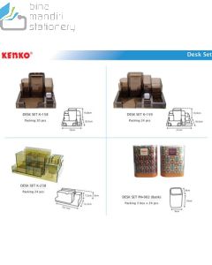 Contoh gambar Desk Organizer Set merk stationery Kenko