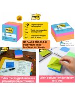 3M Post-it 2053-ELT-O Sticky Note Cube 76x76mm 400 Sheets