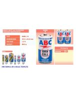 Foto produk ABC Carbon Zinc Battery Besar (R20/D) harga normal 14700 di Toko Alat Tulis Grosir Bina Mandiri Stationery