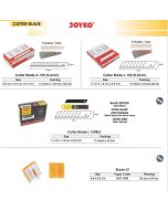Toko Atk Grosir Bina Mandiri Stationery Jual Isi Pisau Kater Cutter Blade Besar-Kecil & Special Edition Black Harga Diskon Quantity banyak di Toko ATK ini