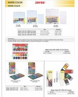 Toko Atk Grosir Bina Mandiri Stationery Jual Joyko Cat Air untuk kesenian Melukis Model Kosmetik Warna komplit di Toko Perlengkapan Sekolah ini