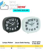 Contoh Jam Beker Weker Joyko Alarm Clock ALCL-600 Black White merek Joyko