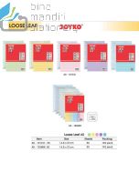 Gambar Joyko Loose Leaf A5-101CO-50 (Blue,Green,Red,Violet,Yellow) For Refill Multiring Binder Note merek Joyko